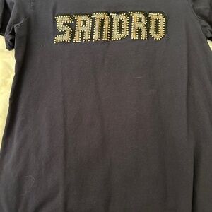 Sandro studded t-shirt